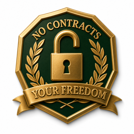 No Contracts